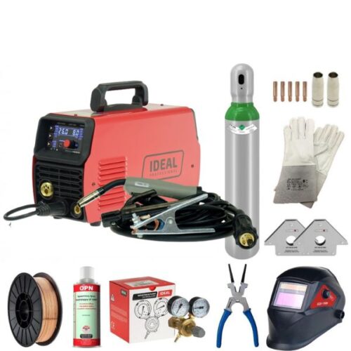 Półautomat spawalniczy IDEAL TECNO MIG 202 LED MIG/TIG/MMA SYNERGIC