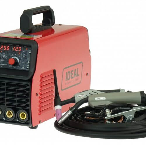 Półautomat spawalniczy IDEAL TECNO MIG 203 LED MIG/TIG/MMA Synergic VRD + TIG ACX