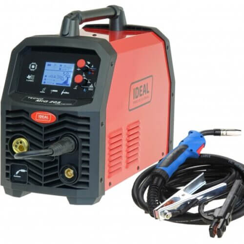 Półautomat spawalniczy IDEAL TECNO MIG 205 LCD MIG/TIG/MMA SYNERGIC VRD