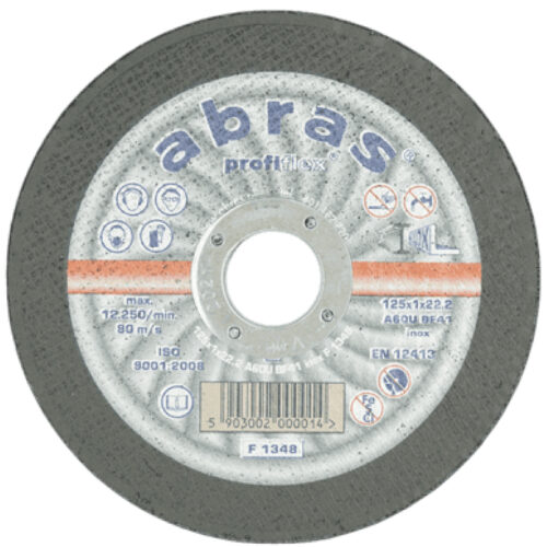 Tarcza do cięcia ABRAS 125 × 1,0 Inox