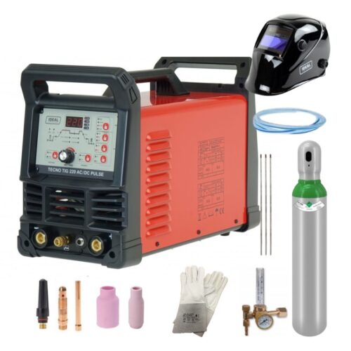 Spawarka inwertorowa IDEAL TECNO TIG 220 AC/DC PULSE MPX