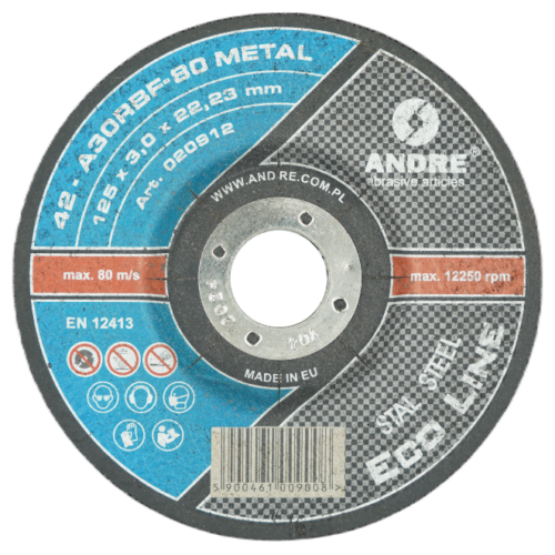 Tarcza do cięcia ANDRE 125 x 2,5 Standard