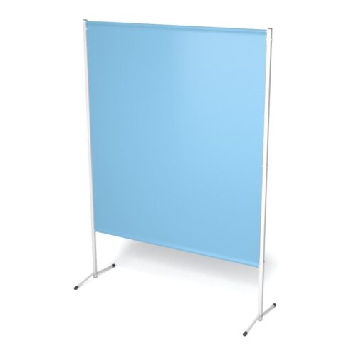 Parawan Mini 145 cm x 190 cm w kolorze niebieskim – wzmocniona kurtyna