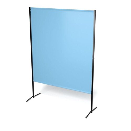 Parawan GUARDER 145 cm x 190 cm wzmocniona kurtyna kolor niebieski