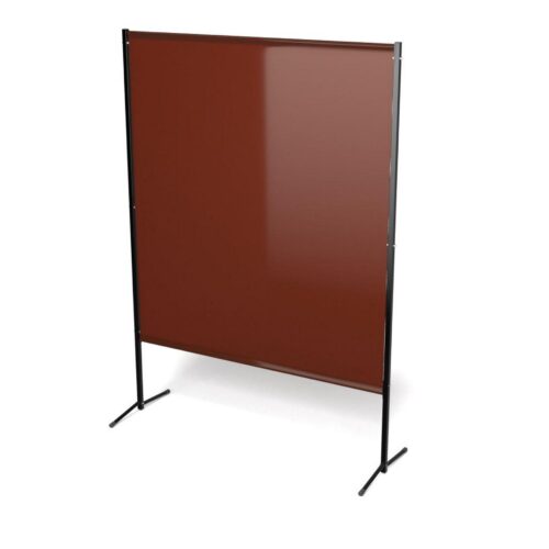 Parawan MINI 145 cm x 190 cm z kurtyną kolor brązowy