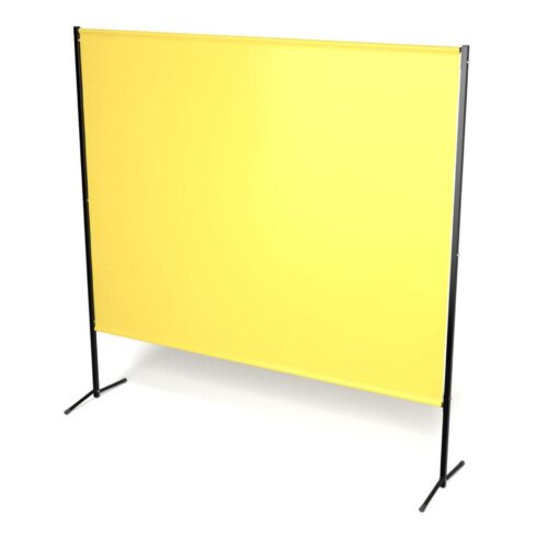 Parawan GUARDER 200 cm x 190 cm wzmocniona kurtyna kolor żółty