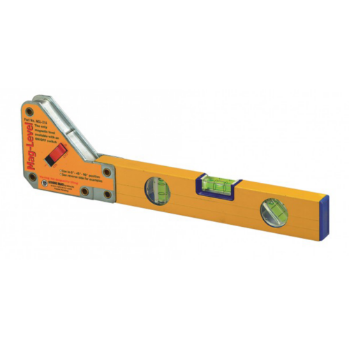 Poziomnica magnetyczna z włącznikiem 100x406x25 mm