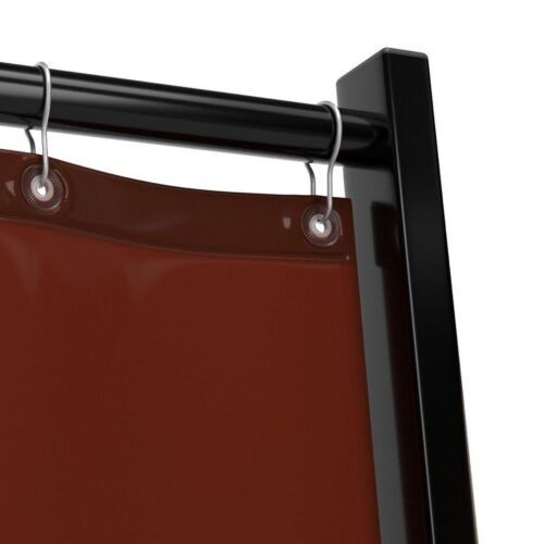 Kurtyna spawalnicza Regular brązowa – 140 cm x 160 cm z haczykami