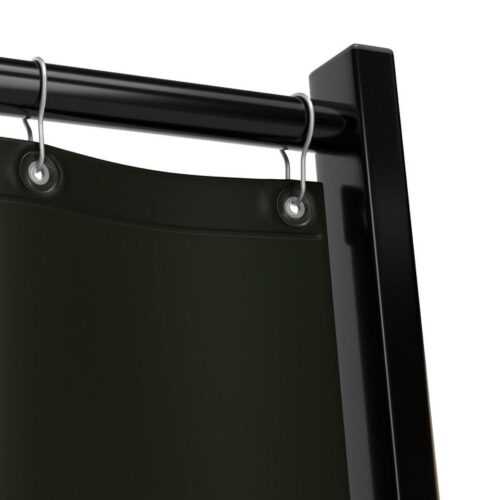 Kurtyna spawalnicza Regular ciemnozielona – 140 cm x 160 cm z haczykami
