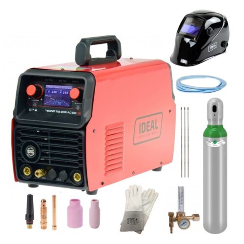 Spawarka inwertorowa IDEAL TECNO TIG 206 AC/DC LCD