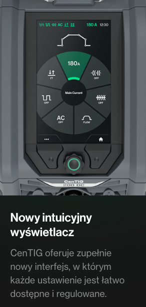 Nowy intuicyjny wyświetlacz
