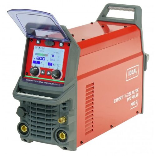 Spawarka inwertorowa IDEAL EXPERT TIG 222 AC/DC PFC PULSE Pro5 LCD