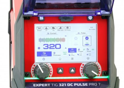 Spawarka inwertorowa IDEAL EXPERT TIG 321 DC PULSE Pro7 LCD